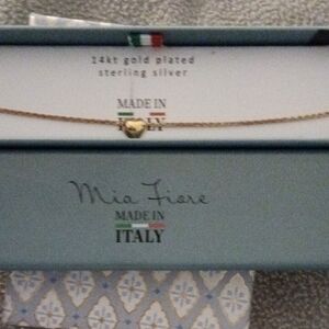 Mia Fiore Gold-Plated Heart Bracelet